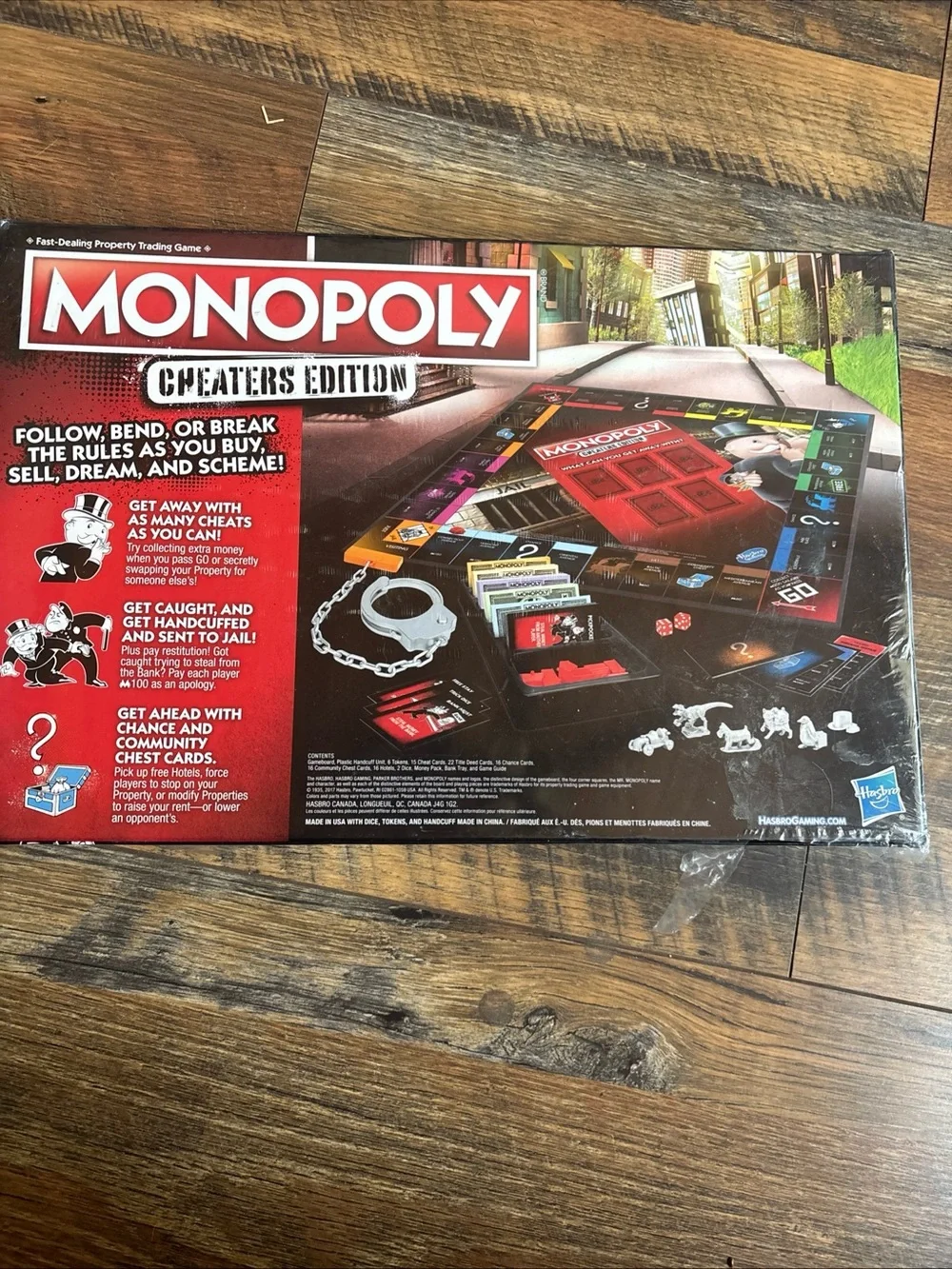 Monopoly cheaters edition board game-new & sealed